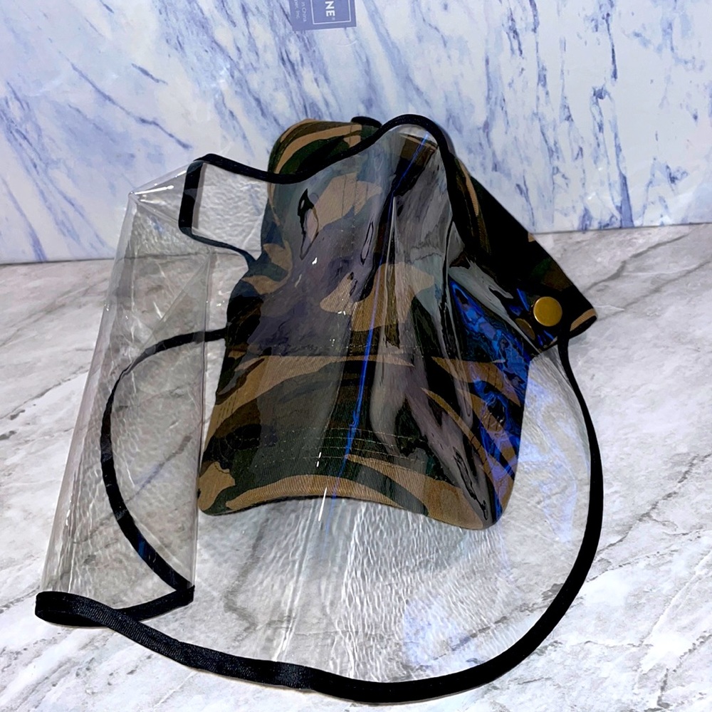 NWT Chic Tweak Face Shield hat camo